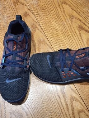 Nike Mens Size 9 Black Orange Free X Metcon 2 Chicago Bears Cq8029-001